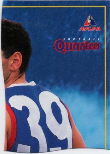 1995 Bewick Enterprises AFLPA Football Quarters #35 Tony Liberatore Front